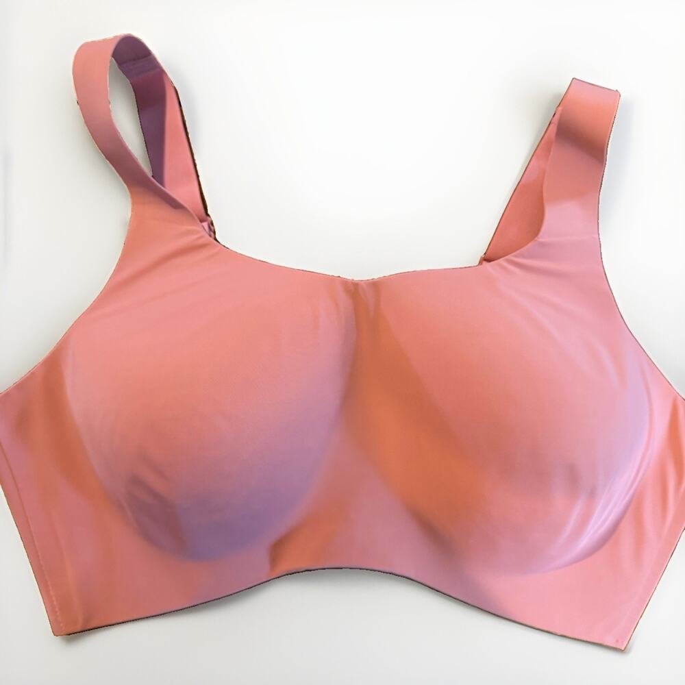 Knix Catalyst Sports Bra Women's 7+ E/DDD/F Wireless High Support Pink EUC